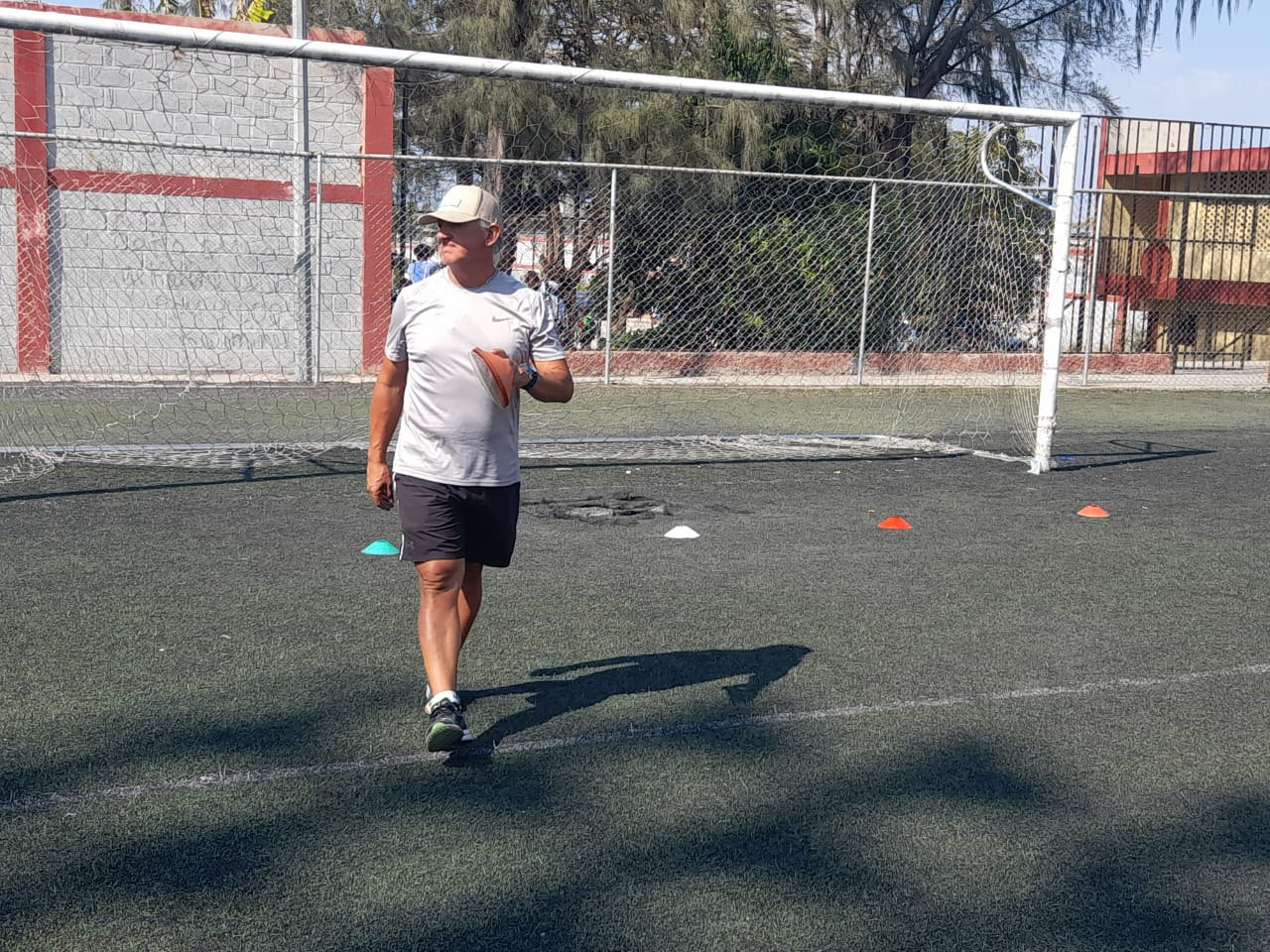Fotografía de práctica de entrenamiento